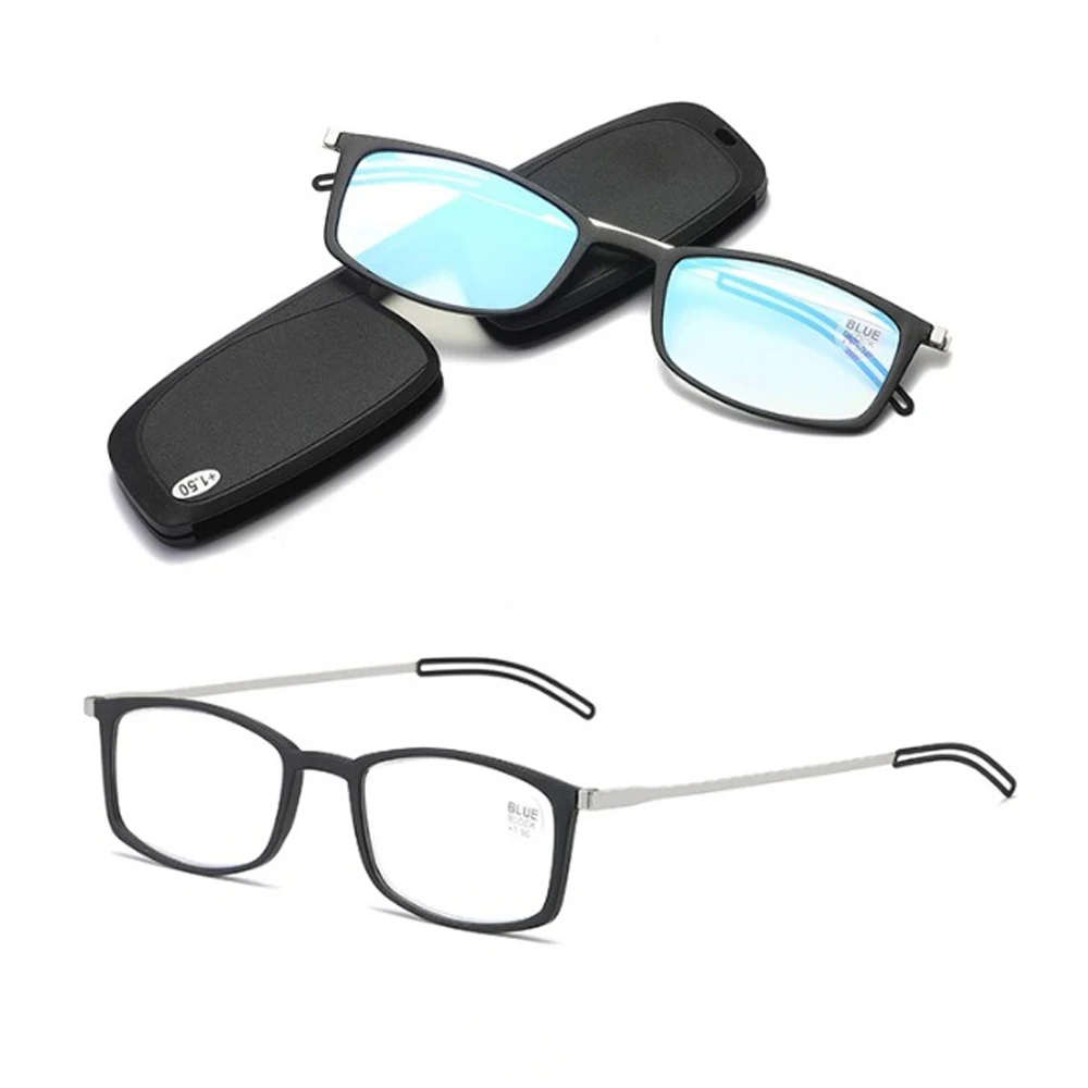 Новые очки для чтения MGHBHS с защитой от синего света мужчин и женщин ультратонкие