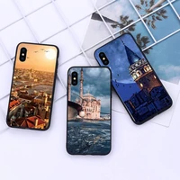 turkey istanbul sceneary building phone case for iphone 12 11 13 7 8 6 s plus x xs xr pro max mini