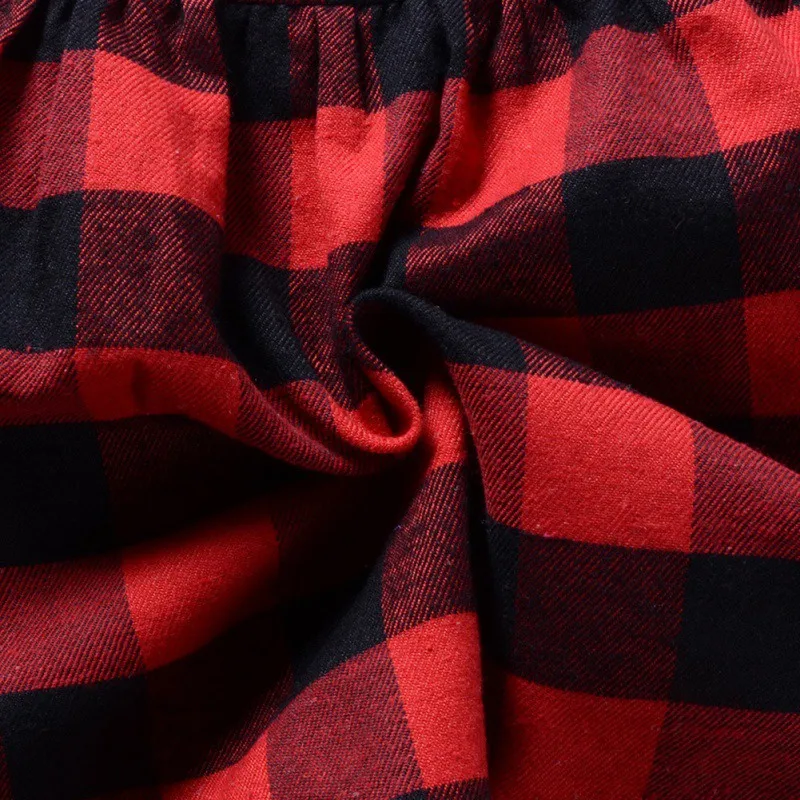 

Summer Baby Girls Casual Plaid Pattern Flare Sleeve Dress Kids Toddler Pageant Sundress