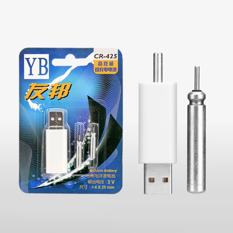 

Fishing Float Rechargeable Lithium Battery USB Charger for Electronic Floats Batteries Night Fishing Accessories
