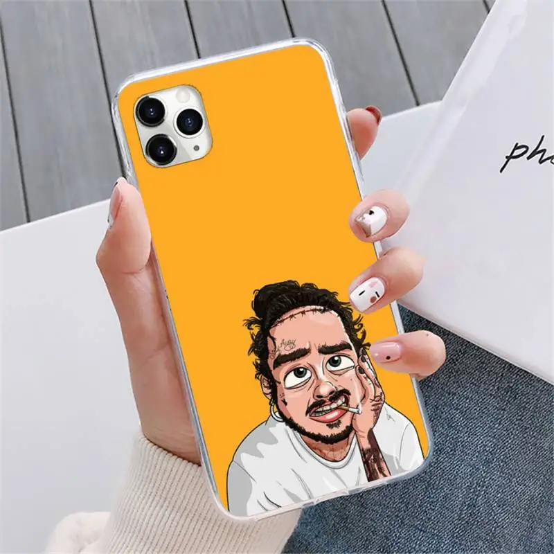 

post malone pop singer Phone Case For iphone 12 5 5s 5c se 6 6s 7 8 plus x xs xr 11 pro max mini