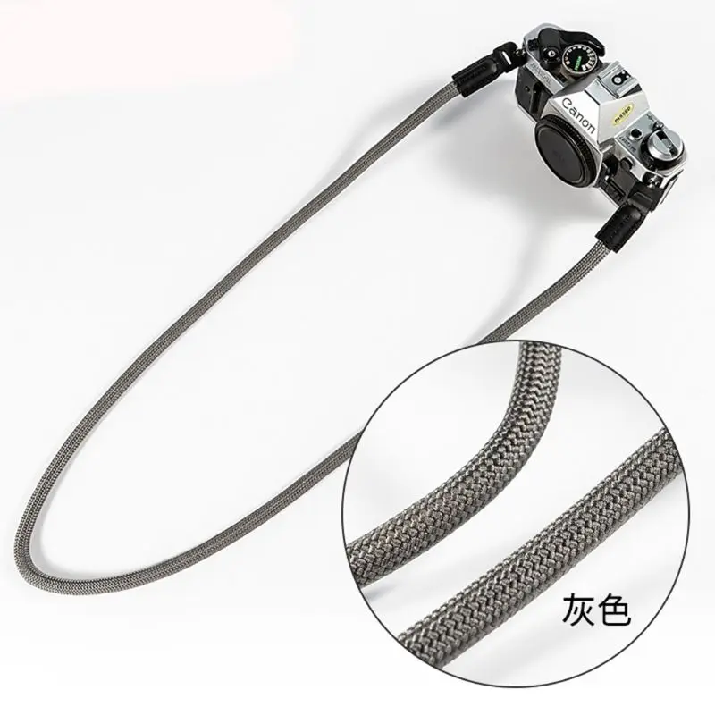 Strong Nylon Camera Rope Mountaineering Shoulder Polaroid strap retro camera rope Neck Strap Belt SLR Cameras Part | Электроника