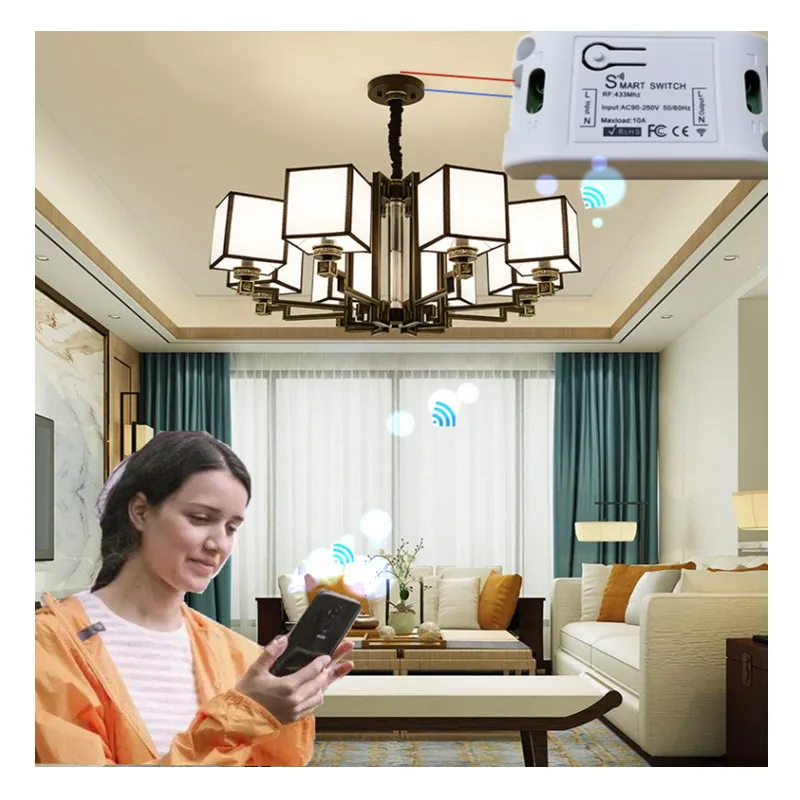 Wifi Switch DIY Умный Дом Модули Автоматизации Беспроводной Пульт Дистанционного