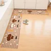 Мягкие коврики TECHOME 10 цветов для гостиной кухни спальни Нескользящие напольные
