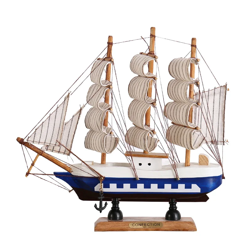 

Sailboat ornaments / home creative craft ornaments / plain sailing ornaments