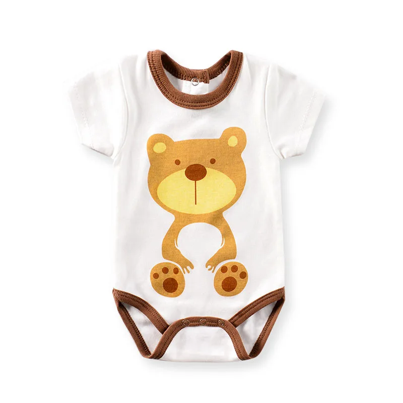 Комбинезон детский из 2020 хлопка с коротким рукавом комбинезон для ребенка дитя |