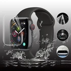Гидрогелевая Защитная пленка для Apple Watch 6 5 40 мм 44 мм, полное покрытие, Защитная пленка для Iwatch 5 6 40 мм 44 мм, не стекло