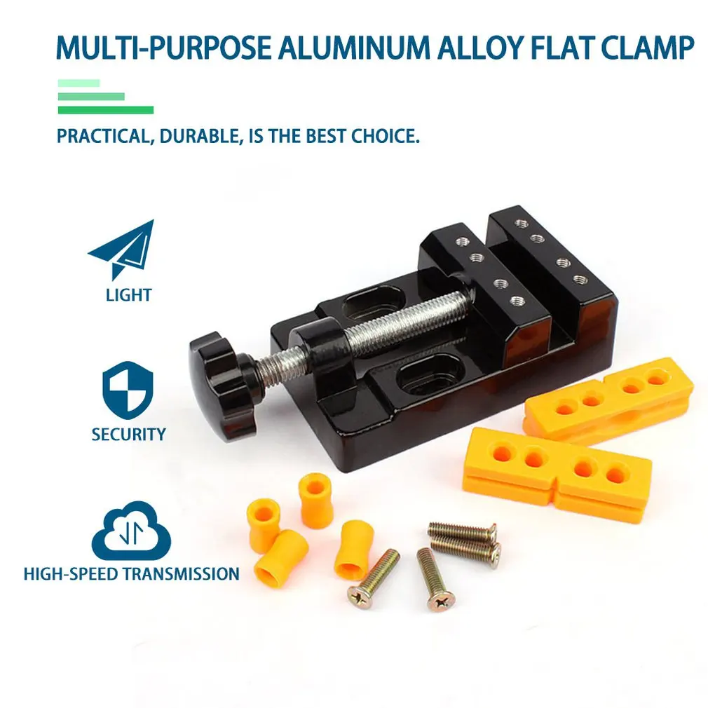 

57mm Adjustable Mini Jaw Bench Clamp Drill Press Table Vise Hand Fixed Repair Tool For Crafts Jewerly Watch Wood DIY Carving