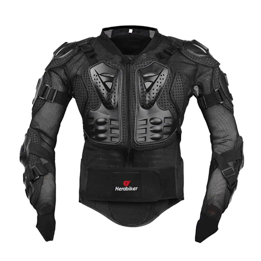 

Эластичная Защитная куртка для всего тела HEROBIKER, черная, S - 3XL