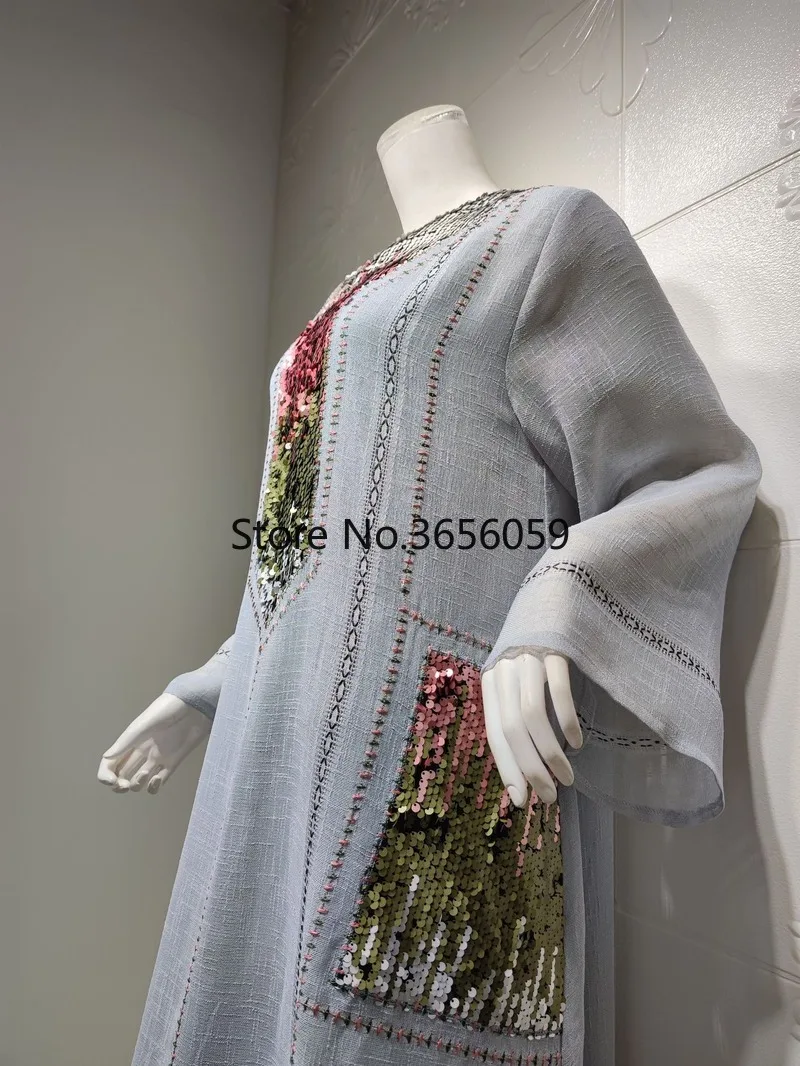 Бангладеш абаи для женщин бисером и блестками девочек арабский вышитые