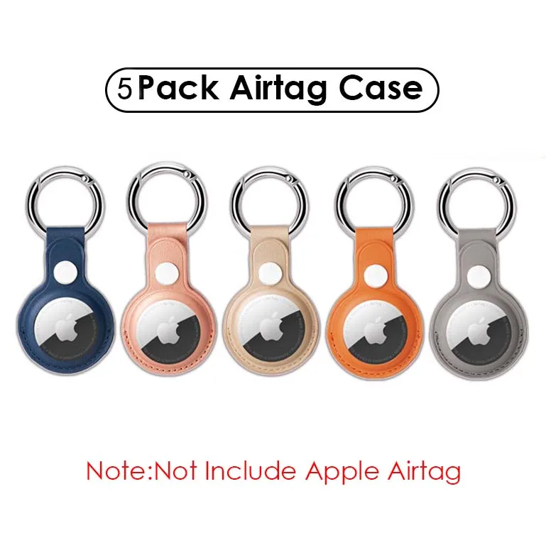 

5Pack Apple AirTag Track Genuine Key Finder Search Smart Tag Tracker GPS Label Locator For Children Pet Dogs Cat keychain