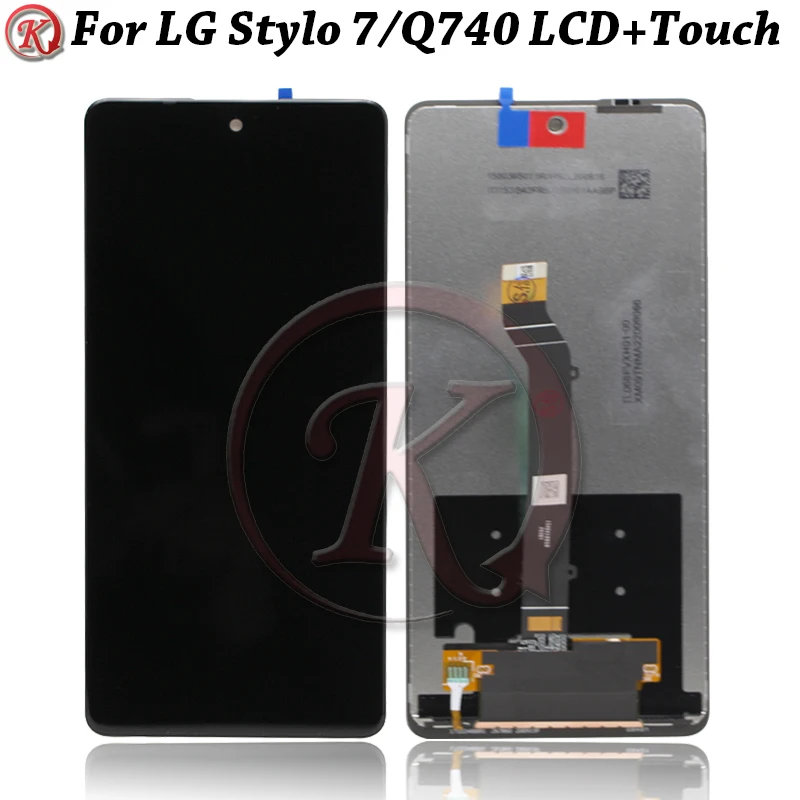 6 8 &quotОригинал ПРОВЕРЕНО ЖК-дисплей стеклянное покрытие для LG Stylo 7 Q740 Дисплей