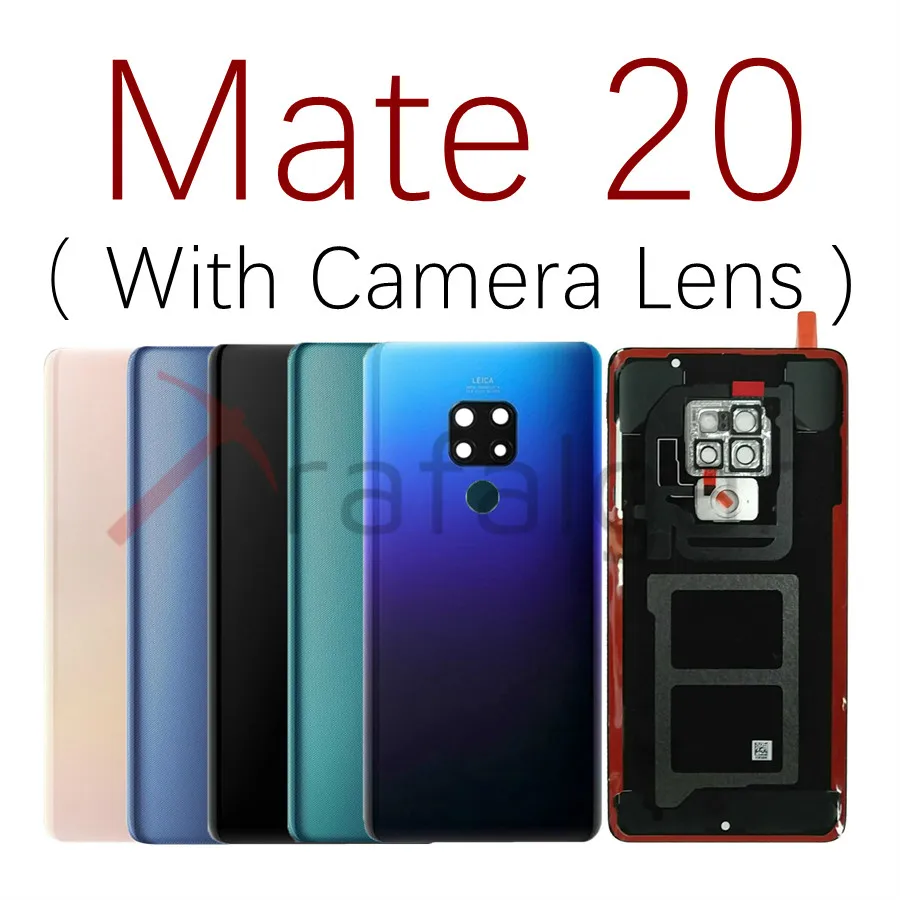 Задняя крышка батарейного отсека для Huawei Mate 20 Mate20 Pro стеклянная панель Lite задняя