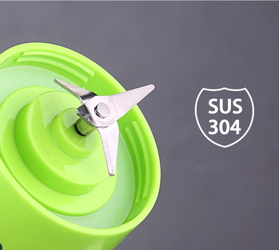380 мл 2/4/6 USB перезаряжаемые лезвия Мини Портативная электрическая соковыжималка