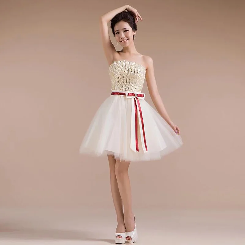 

Yixiulin Fu Bag Evening Dress for Toast Evening Dress Short Special Clearance Non-Return Low Price Processing