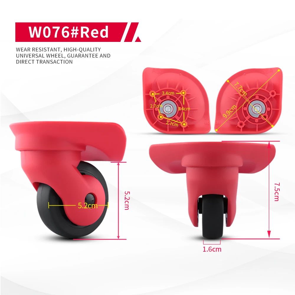 DILONG American Travel 41Z Universal wheel trolley case accessories suitcase non-slip wear-resistant high-quality durable