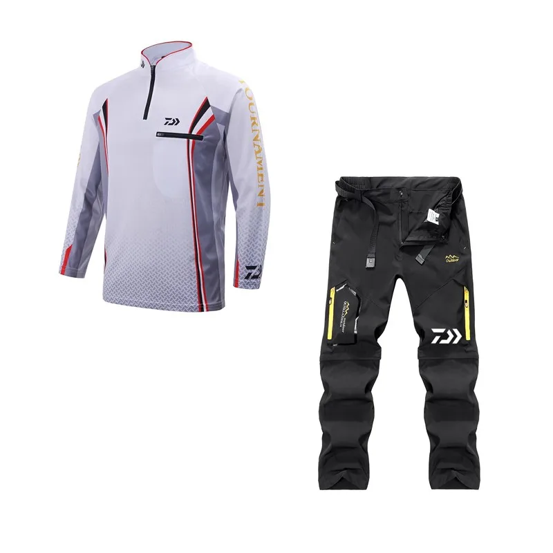 

Новинка 2021, Мужская одежда для рыбалки, Солнцезащитная куртка с воротником-стойкой, пальто против комаров, Джерси для рыбалки, одежда для бе...