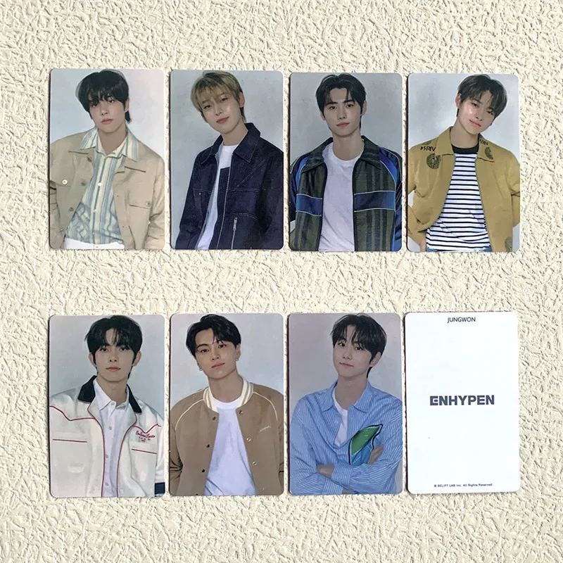 

ENHYPEN Weverse Card Wallet Photocards LOMO Cards JUNGWON HEESEUNG JAY JAKE SUNGHOON SUNOO Fans Collection