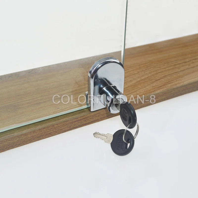 Замки для стеклянных дверей торговых центров 5 шт. витрина выставочный стенд