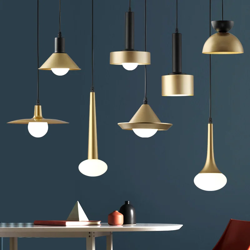 (Free LED Light Source)Modern pendant lights lamp E27/G9 nordic hanging for Bedroom/Living room/home decoration | Освещение