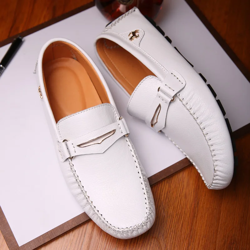 

Men Casual Shoes Loafers Sneakers 2020 New Fashion Handmade Retro Leisure Loafers Shoes Zapatos Casuales Hombres Men Shoes