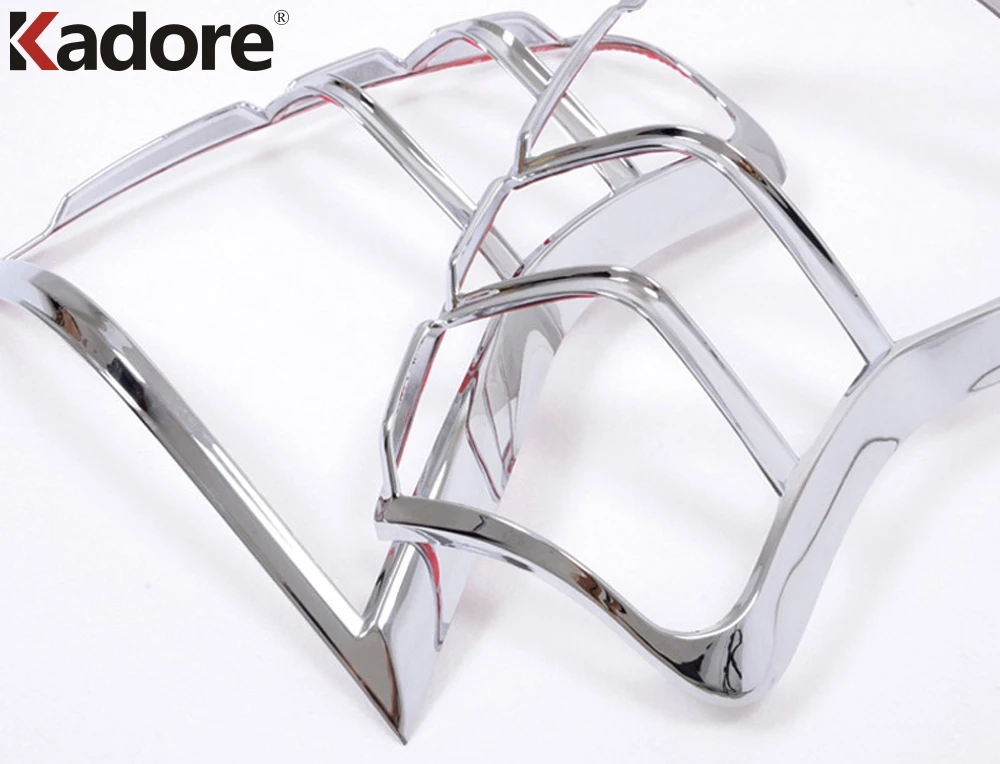 

For Toyota Prado FJ150 fj 150 2010 2011 2012 2013 ABS Chrome Rear Light Cover Trim Taillight Garish Bezels Exterior Accessories