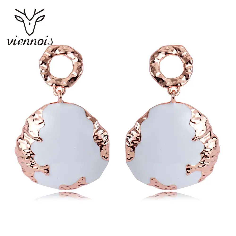 Новинка Viennois эмалированные серьги подвески для женщин в эксклюзивный дизайн