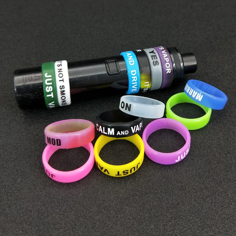

VapeSoon 100pcs Vape Band Ring For Mechanical Mod RDA RBA MELO3 MINI IJUST 2 etc