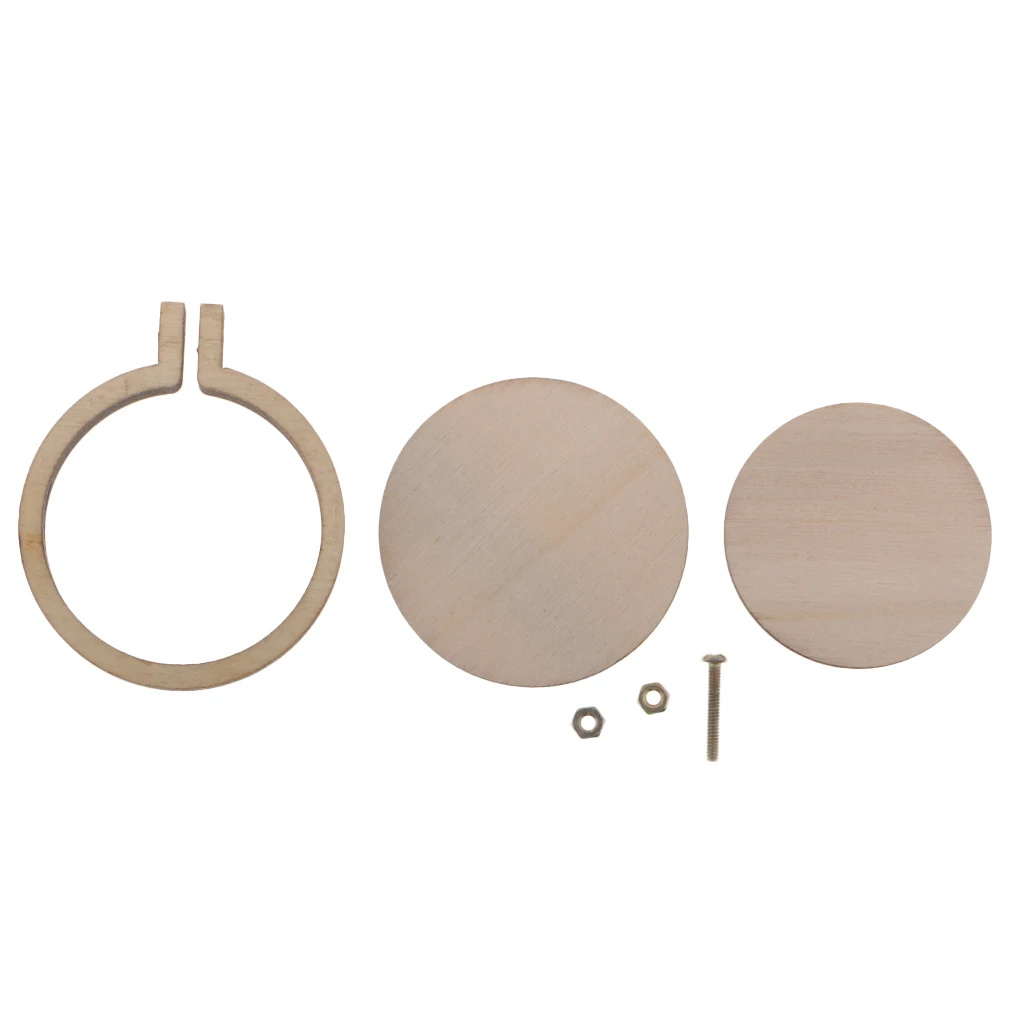 Small Ring Embroidery Hoops Mini Wooden Cross Stitch Hoop Round Oval Wood for Frame Craft and Hanging | Дом и сад