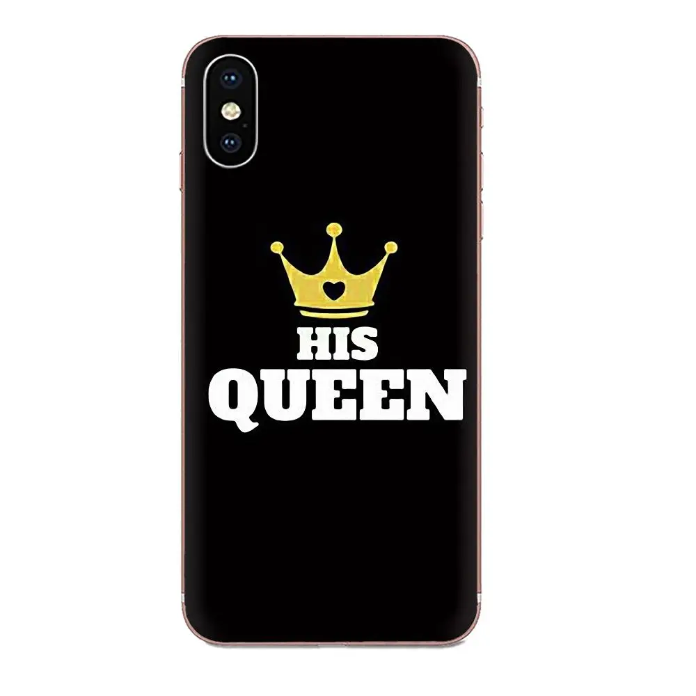 Для Galaxy Alpha Note 10 Pro A10 A20 A20E A30 A40 A50 A60 A70 A80 A90 M10 M20 M30 M40 прекрасный King queen для влюбленной