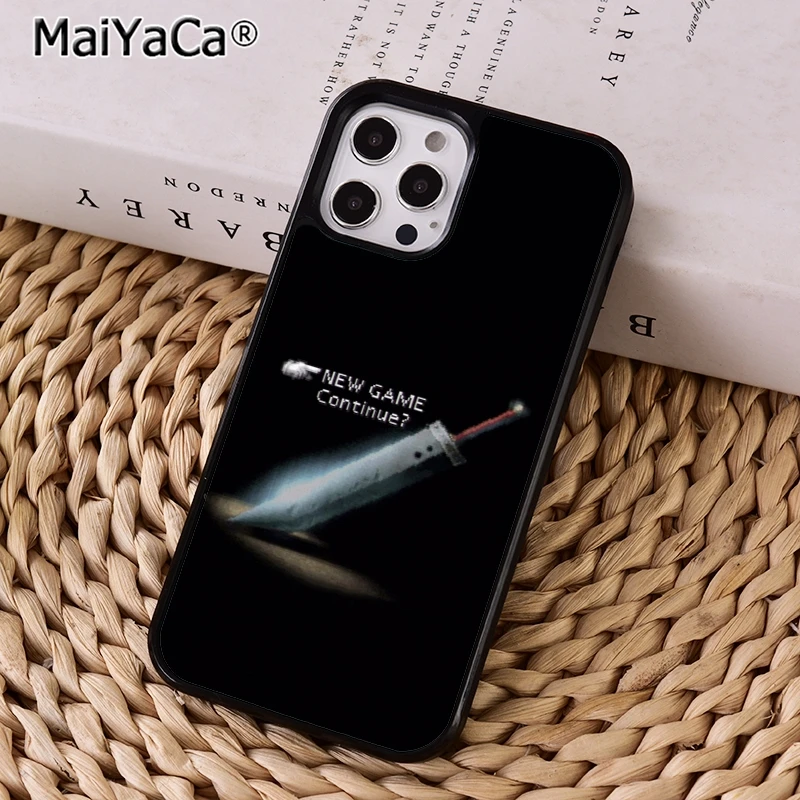 Чехол для телефона с аниме Фэнтези VII FF7 для iPhone 14 5s 6s 7 8 plus XR XS 11 12 13 pro max Samsung Galaxy S21 S22