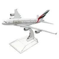 C A380 австралийская коллекция QANTAS модель 16 см самолет металлический самолет модель самолета строительные наборы игрушка для детей - Цвет: C