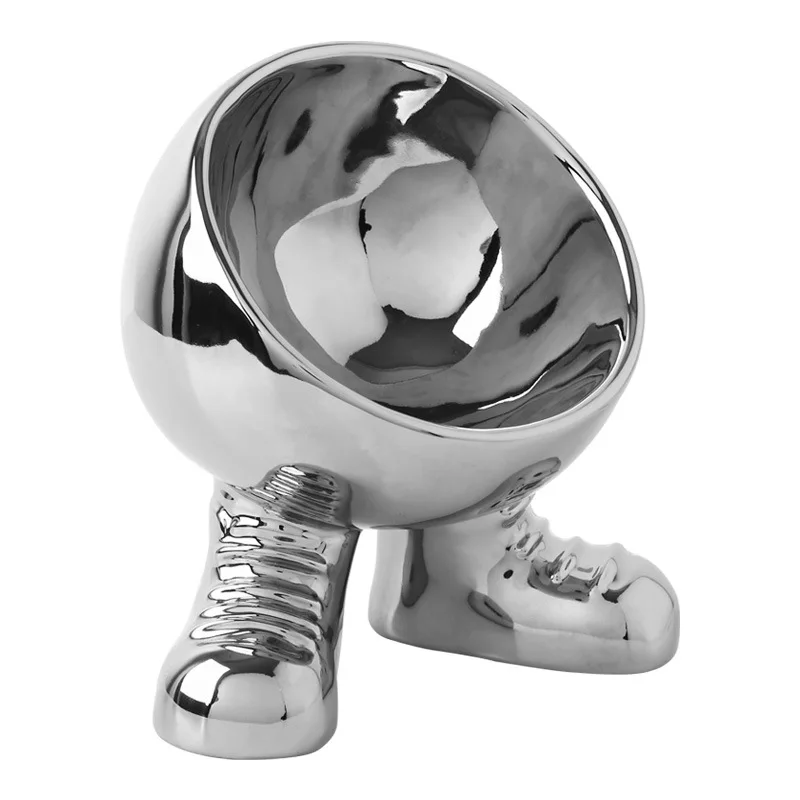 

Cute Feet Nordic Luxury Ornaments Storage Box Home Decoration Ornamental Ceramic Sculpture Figurines Home Decor Gift Decorative