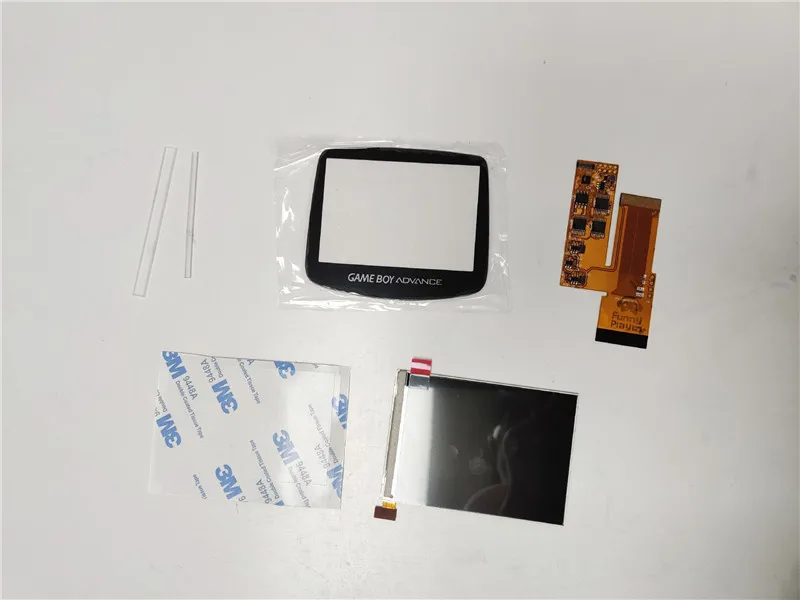 Сменный ЖК-экран V3 для Nintendo GBA с подсветкой 10 уровней высокая яркость IPS LCD экран