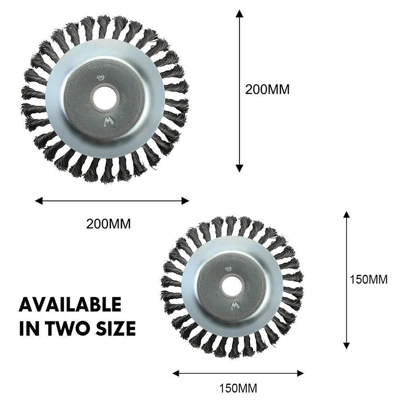 

Steel Wire Grass Trimmer Head Rounded Edge Weed Trimmer Head Grass Brush Removal Grass Tray Plate For Lawnmower 2020