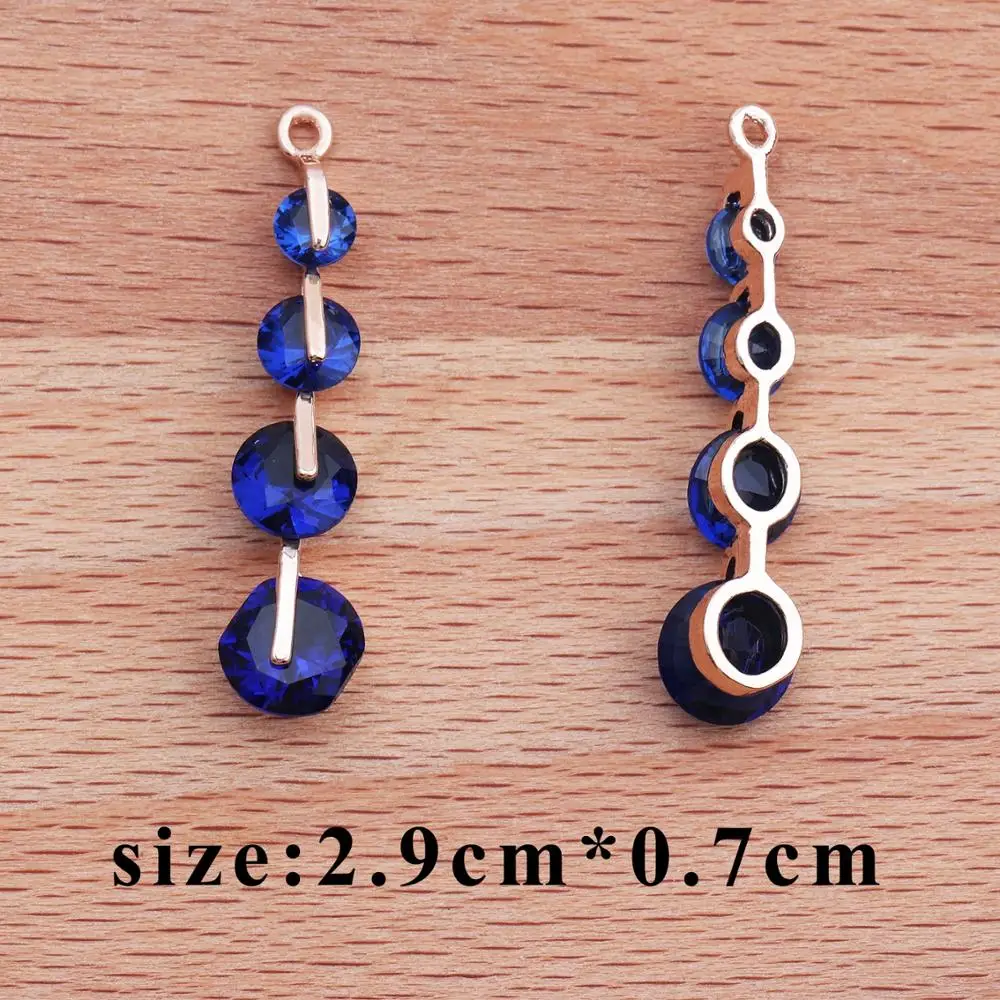 Assoonas M455, ювелирные аксессуары, сережки на цепочке, ручная работа, 18k позолоченный, diy циркон кулон, diy серьги, ювелирные изделия 0 решений, 6 шт./партия