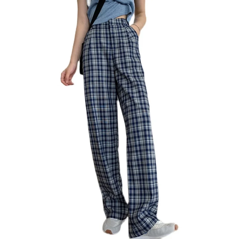 

2021 New High Waist Slimming Plaid
