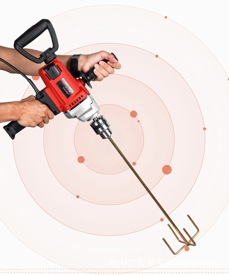 Аппарат для дрели высокомощный смеситель порошка шпатлевки цементный миксер