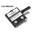 4,8 никель-металл-гидридный аккумулятор с напряжением Перезаряжаемые Батарея для Uniden радио BP-38 BP-39 BP-40 BT-1013 4,8 v 800 мА-ч для MOTOROLA TLKR T4 T5 T6 T7 T8 беспроводные