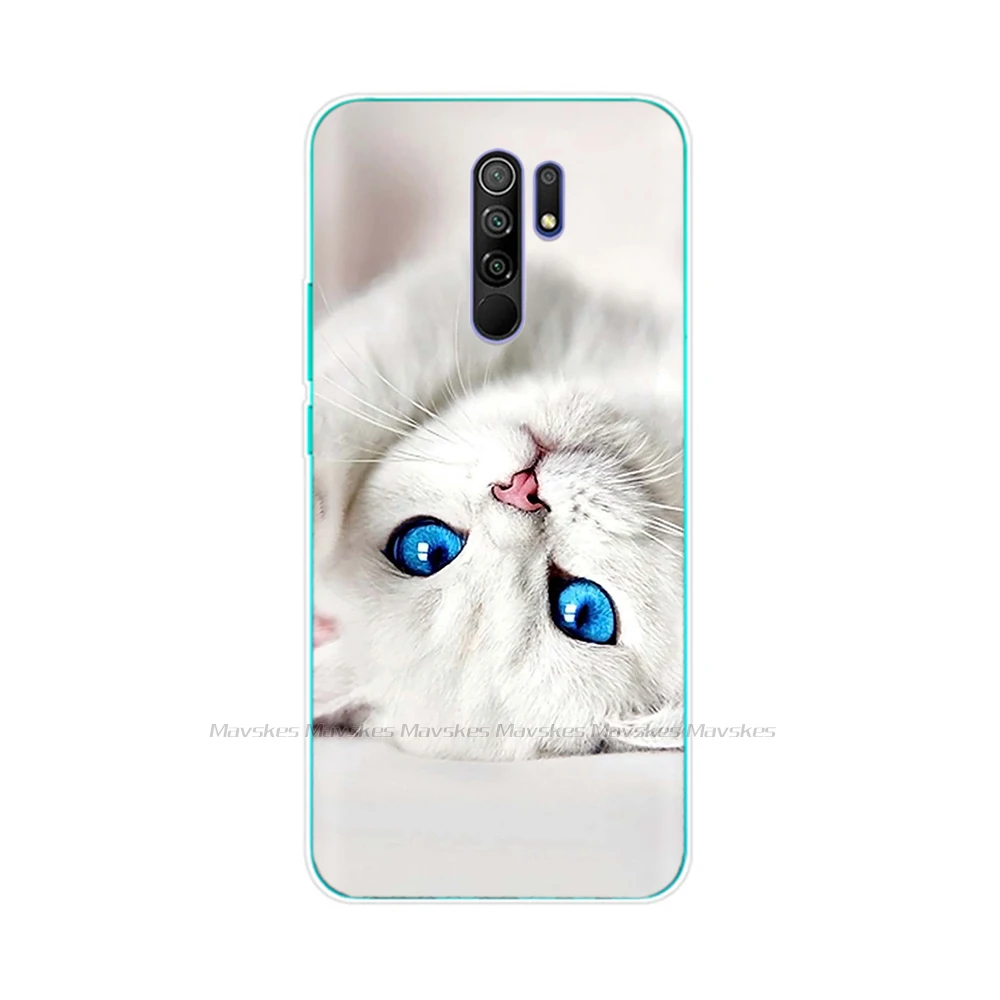 Silicone Case For Xiaomi Redmi 9 Case Soft TPU Fundas Phone Case For Xiaomi Redmi 9 Redmi9 Case Back Cover Shell Coque Bumper