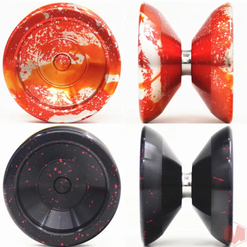 Yoyoквартиры погремушка YOYO 1A 3A 5A 7075 Алюминиевый сплав Металл Профессиональный Йо