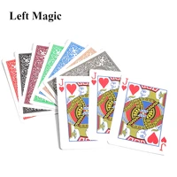 andy changes color card magic props magic card sets magic trick mentalism illusion close up magic toy easy to do