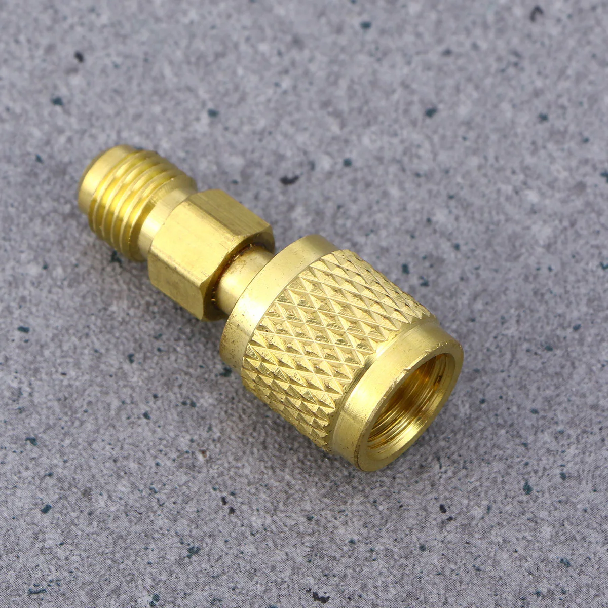 2pcs R410 Air Conditioner Refrigeration Converting Adapter Hose Set Kits Joint Quick Remover Installer Quick Connector Golden A3 images - 6