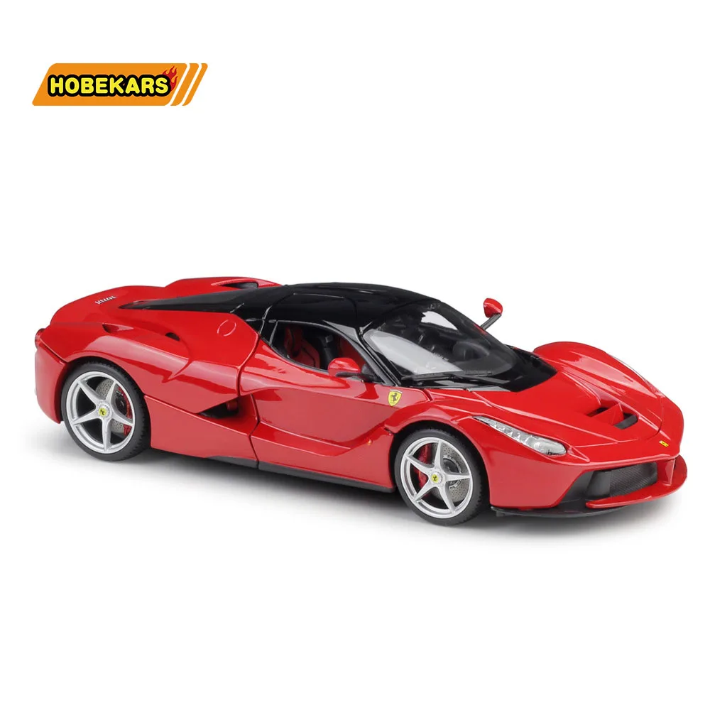 Bburago литая под давлением модель автомобиля LaFerrari 1:18 из металлического сплава Высокая симуляция машины с базой для мальчиков Игрушки транспортные средства Подарки для мальчиков