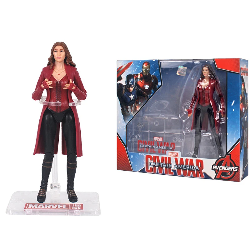 

Marvel Avengers Scarlet Witch Action Figure Movable Model Toys