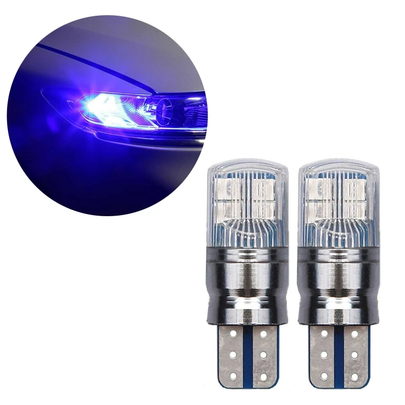 

2 шт., Автомобильные светодиодные лампы 3030 лм W5W SMD Canbus T10