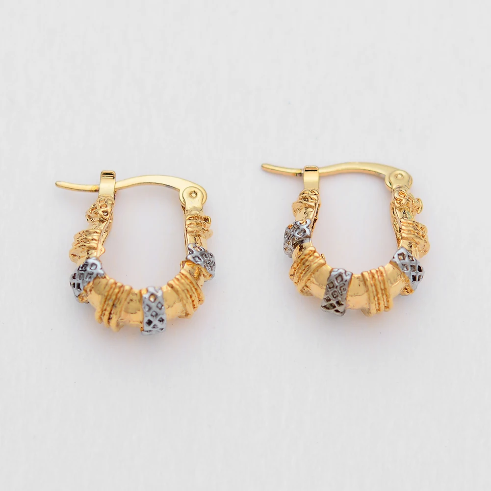 WANDO Золотые круглые серьги для женщин золотой цвет Ближний Восток в арабском