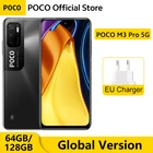 Смартфон POCO M3 Pro в наличии, 5G дюйма, 64 ГБ128 ГБ, экран 700 дюйма FHD +, 90 Гц, NFC, 6,5 мА  ч, камера 48 МП, 5000