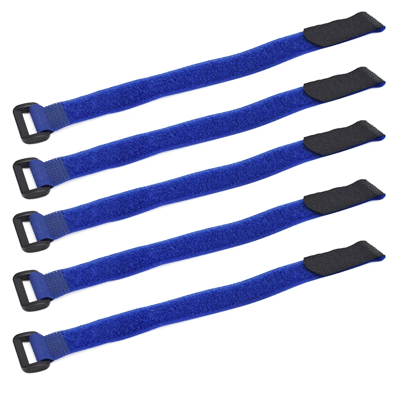 20X300mm blue 5 шт./партия, держатель для руля велосипеда, держатель для велосипедного фонарика, веревка, повязки, универсальный нейлоновый липкий галстук, фиксированные элементы, Ручка велосипеда - Цвет: 20X300mm blue