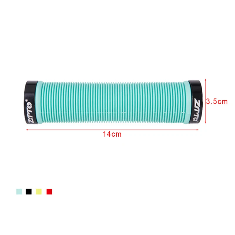 

1Pair MTB Handlebar Grips Silicone Gel Lock on Anti slip Grips for MTB Folding Bike Bicycle Parts AG15